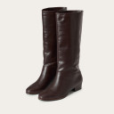 Martha High Boots, deep brown
